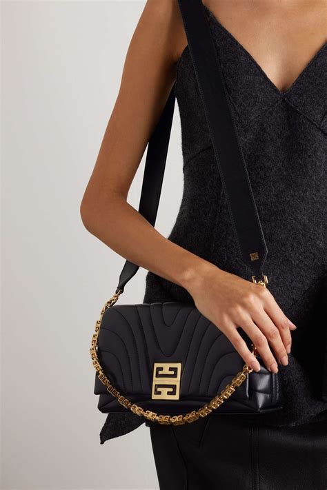 givenchy mini pocket quilt shoulder bag|Small 4G Soft bag in quilted leather with chain .